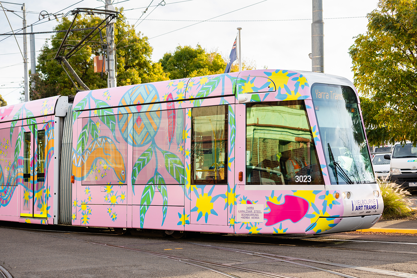 First Peoples Melbourne Art Trams 2022